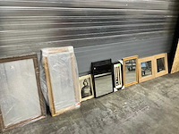 Partij diverse spiegels en decoratie (8x) - afbeelding 1 van  6