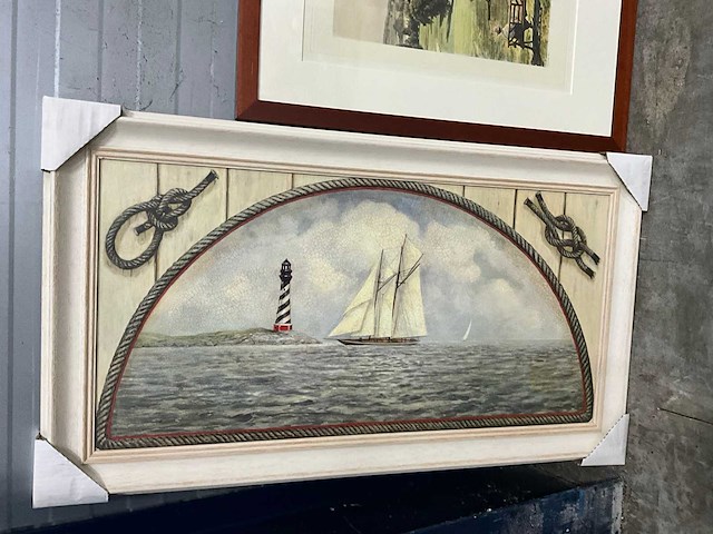 Partij diverse spiegels en decoratie (8x) - afbeelding 2 van  7