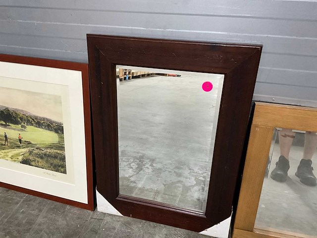 Partij diverse spiegels en decoratie (8x) - afbeelding 4 van  7