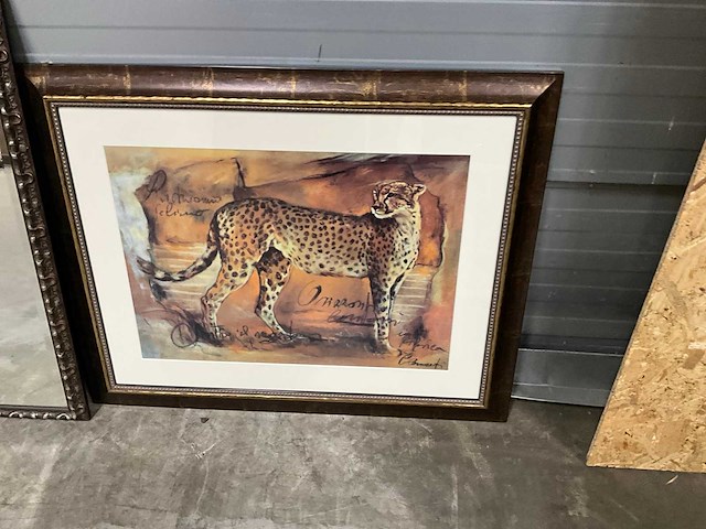 Partij diverse spiegels en decoratie (8x) - afbeelding 6 van  7