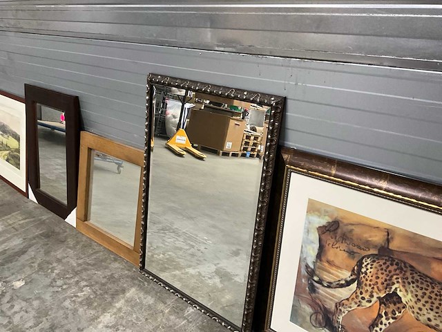Partij diverse spiegels en decoratie (8x) - afbeelding 7 van  7