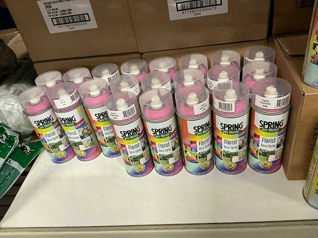 Partij diverse spring deco florist spray 400ml (269x) - afbeelding 4 van  12