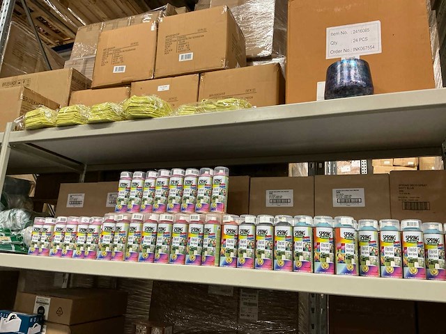 Partij diverse spring deco florist spray 400ml (269x) - afbeelding 1 van  12