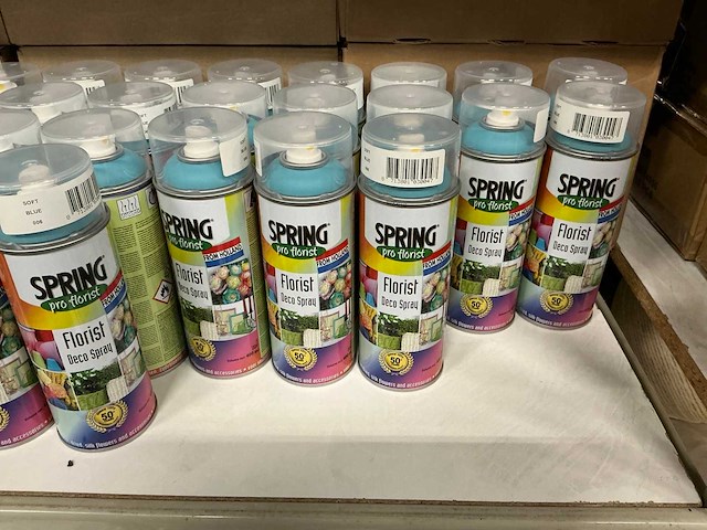 Partij diverse spring deco florist spray 400ml (269x) - afbeelding 9 van  12