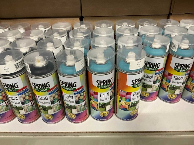 Partij diverse spring deco florist spray 400ml (269x) - afbeelding 10 van  12