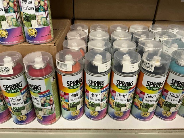 Partij diverse spring deco florist spray 400ml (269x) - afbeelding 11 van  12