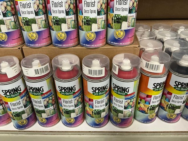 Partij diverse spring deco florist spray 400ml (269x) - afbeelding 12 van  12