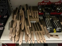 Partij diverse staalborstels/brushing tools/etc (246x) - afbeelding 3 van  10