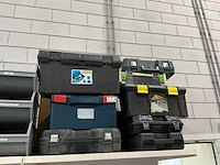 Partij diverse stapelbakken/gereedschapskoffers/emmers (39x) - afbeelding 4 van  5