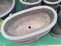 Partij diverse stenen bloempotten ts collection - afbeelding 6 van  17