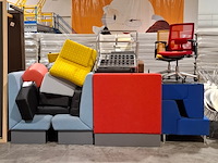 Partij diverse stoelen en banken, o.a johanson - afbeelding 11 van  13