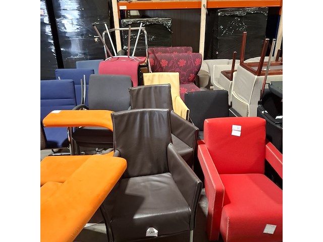 Partij diverse stoelen en fauteuils - afbeelding 11 van  13