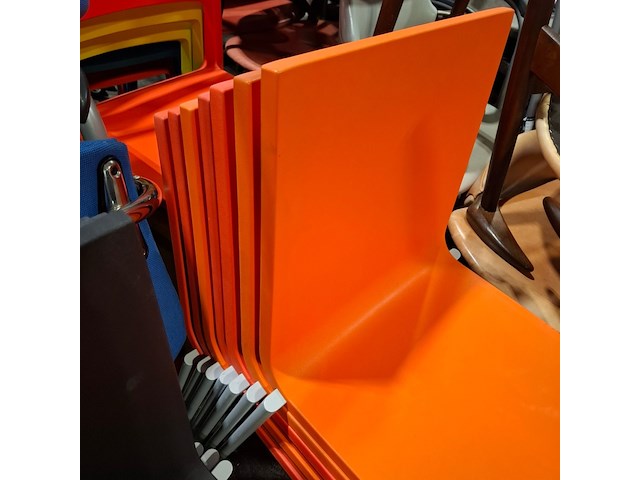 Partij diverse stoelen, o.a artifort, ahrend - afbeelding 13 van  13