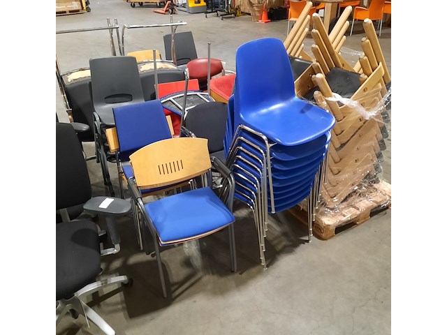 Partij diverse stoelen o.a. thonet - afbeelding 5 van  7