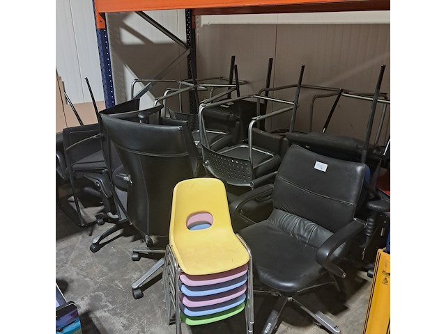 Partij diverse stoelen, o.a. vitra, klober - afbeelding 5 van  9