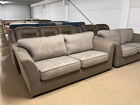 Partij diverse stoffen en leren bankstellen (32x) - afbeelding 5 van  42