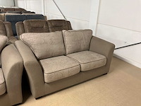 Partij diverse stoffen en leren bankstellen (32x) - afbeelding 30 van  42