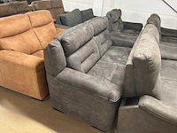 Partij diverse stoffen en leren bankstellen (32x) - afbeelding 27 van  42