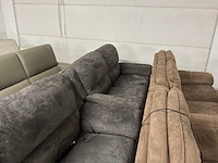 Partij diverse stoffen en leren bankstellen (32x) - afbeelding 42 van  42