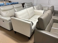 Partij diverse stoffen en leren bankstellen (32x) - afbeelding 10 van  42