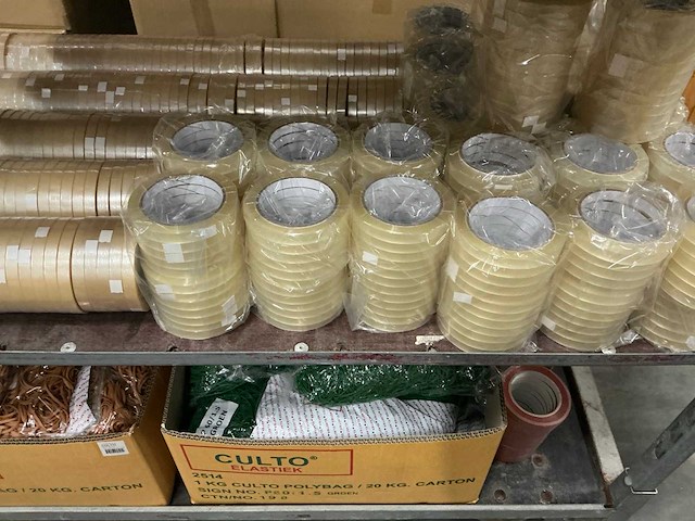 Partij diverse tape&elastieken (1470x) - afbeelding 11 van  14