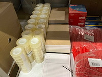 Partij diverse tape/rubber bands/kladblokken etc - afbeelding 6 van  15