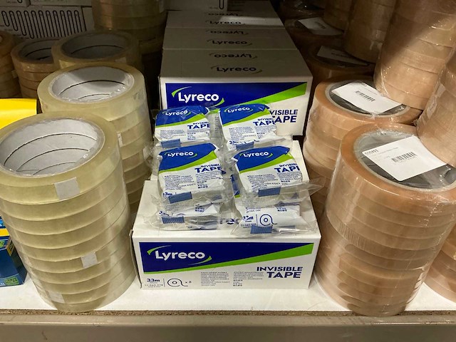 Partij diverse tape/rubber bands/kladblokken etc - afbeelding 11 van  15