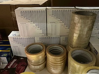 Partij diverse tape/rubber bands/kladblokken etc - afbeelding 14 van  15
