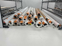 Partij diverse tapijt en vinyl rollen - afbeelding 4 van  4