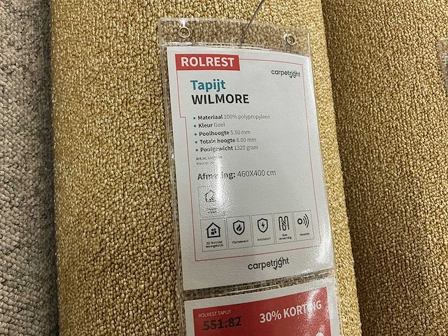 Partij diverse tapijtrollen - afbeelding 5 van  9