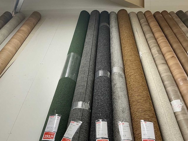 Partij diverse tapijtrollen - afbeelding 7 van  9