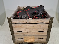 Partij diverse tassen, o.a manfrotto