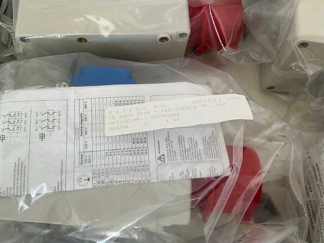 Partij diverse te kasten + cee stekers (24x) - afbeelding 7 van  7