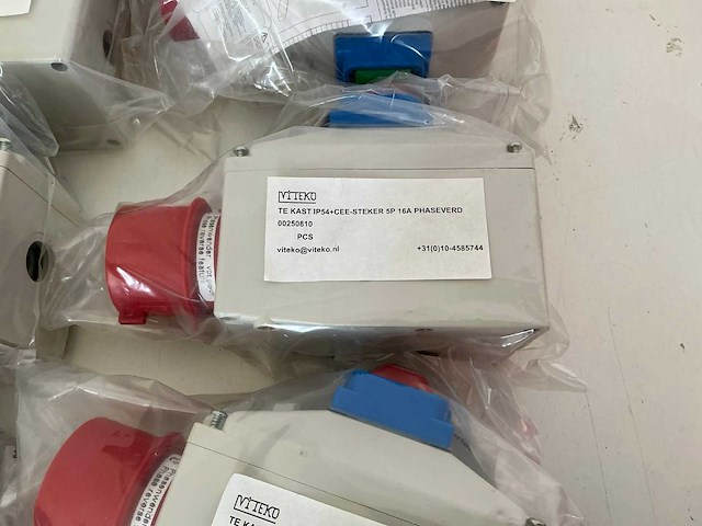 Partij diverse te kasten + cee stekkers (20x) - afbeelding 6 van  8