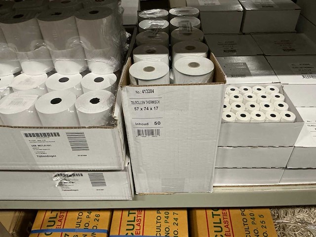 Partij diverse telrollen/thermorollen (1540x) - afbeelding 12 van  14