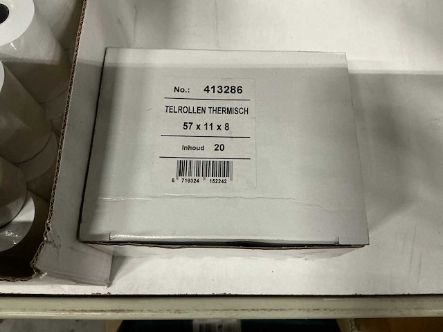 Partij diverse telrollen/thermorollen (1540x) - afbeelding 5 van  14