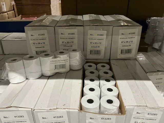 Partij diverse telrollen/thermorollen (1540x) - afbeelding 9 van  14