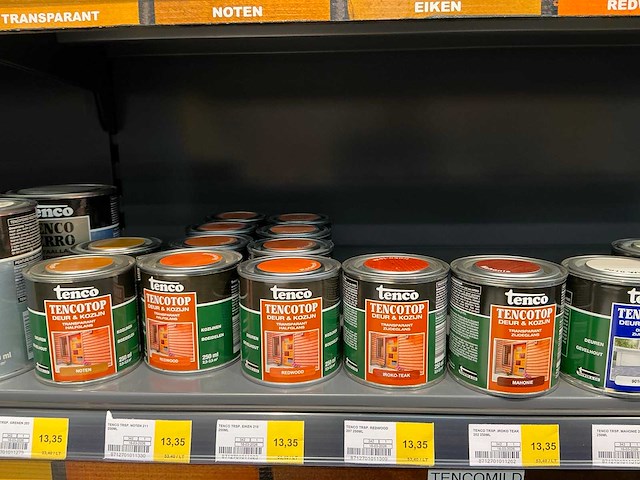 Partij diverse tenco ferro metaallak/jachtlak/tencotop deur&kozijn (38x) - afbeelding 5 van  7