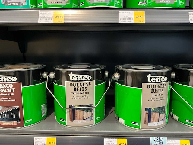 Partij diverse tenco tuin decor/douglas&steiger&tuin beits/bangkirai olie/etc (52x) - afbeelding 9 van  23