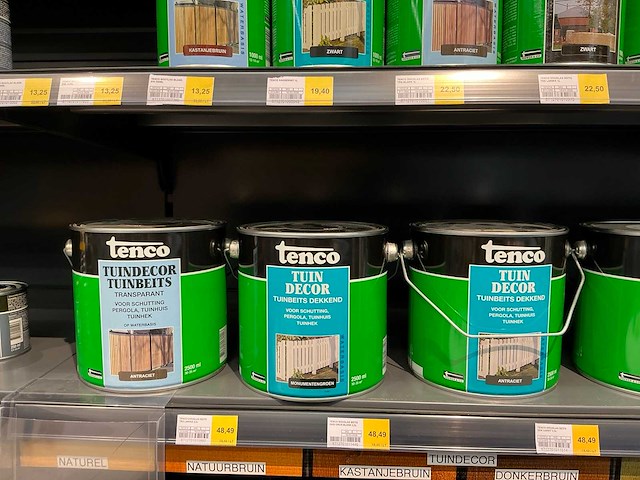 Partij diverse tenco tuin decor/douglas&steiger&tuin beits/bangkirai olie/etc (52x) - afbeelding 12 van  23
