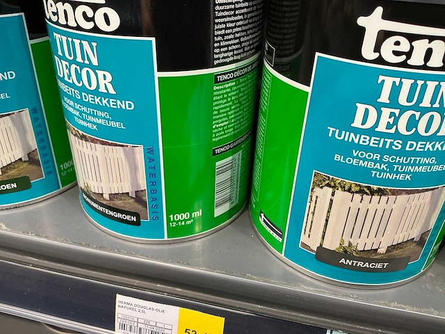 Partij diverse tenco tuin decor/douglas&steiger&tuin beits/bangkirai olie/etc (52x) - afbeelding 20 van  23