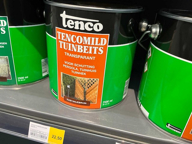 Partij diverse tenco tuin decor/douglas&steiger&tuin beits/bangkirai olie/etc (52x) - afbeelding 22 van  23