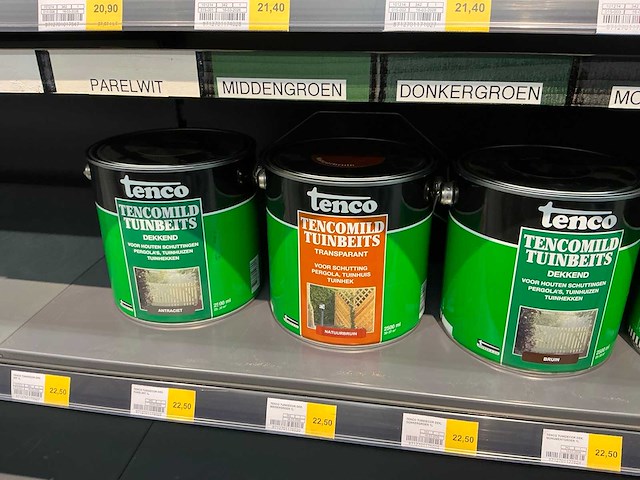 Partij diverse tenco tuin decor/douglas&steiger&tuin beits/bangkirai olie/etc (52x) - afbeelding 23 van  23
