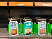 Partij diverse tenco tuin decor/douglas&steiger&tuin beits/bangkirai olie/etc (52x) - afbeelding 2 van  23
