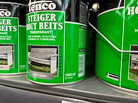 Partij diverse tenco tuin decor/douglas&steiger&tuin beits/bangkirai olie/etc (52x) - afbeelding 5 van  23
