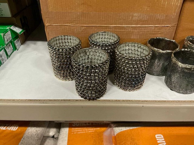 Partij diverse theelicht houders (120x) - afbeelding 2 van  6