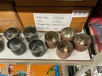 Partij diverse theelicht houders (120x) - afbeelding 4 van  6