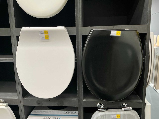 Partij diverse toiletzittingen showroommodellen (14x) - afbeelding 3 van  4