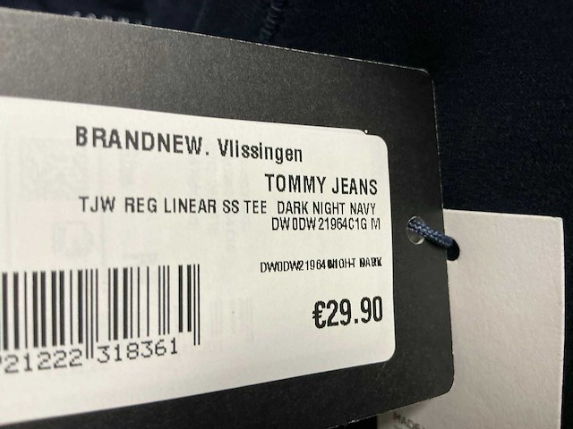Partij diverse tommy jeans & calvin klein jeans dames t-shirts (72x) - afbeelding 18 van  32