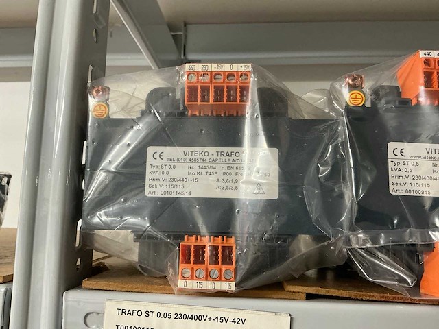 Partij diverse trafo transformatoren (14x) - afbeelding 2 van  10